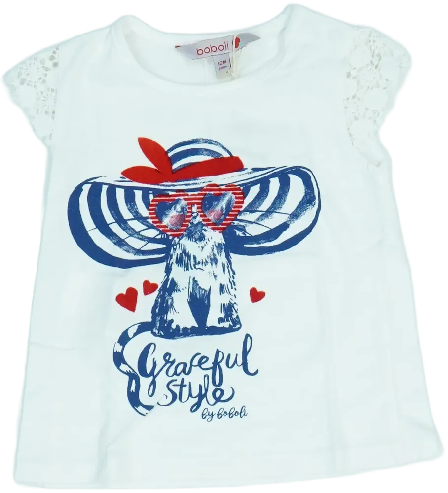Fehér Boboli Tunika EU 80 / UK 9-12 hónap / US 12 hónap