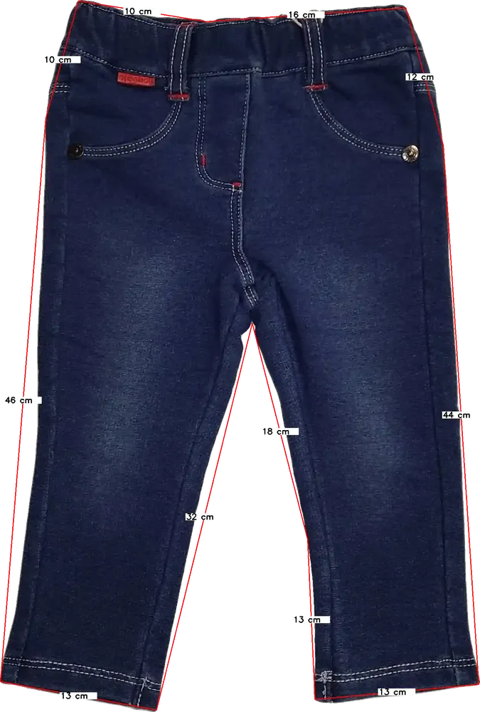 Kék Boboli Farmernadrág EU 68 / UK 3-6 hónap / US 3-6 hónap