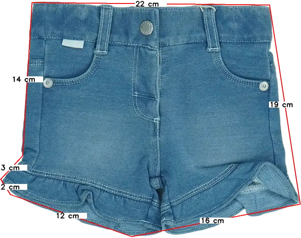 Kék Boboli Rövidnadrág EU 68 / UK 3-6 hónap / US 3-6 hónap