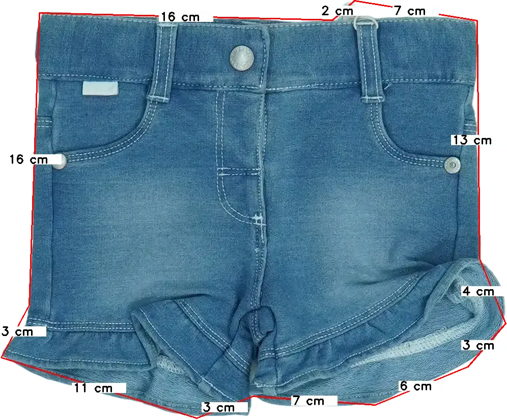 Kék Boboli Rövidnadrág EU 74 / UK 6-9 hónap / US 6-9 hónap