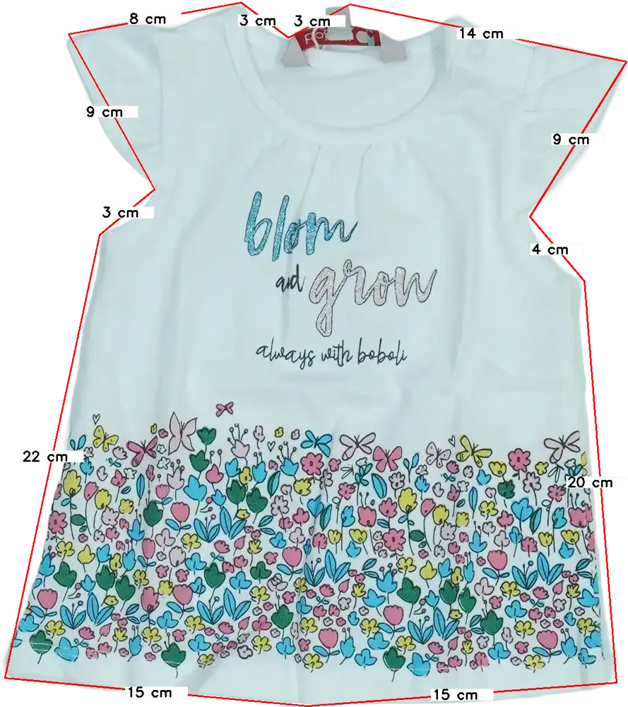 Fehér Boboli Tunika EU 68 / UK 3-6 hónap / US 3-6 hónap