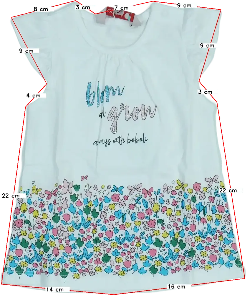 Fehér Boboli Tunika EU 74 / UK 6-9 hónap / US 6-9 hónap