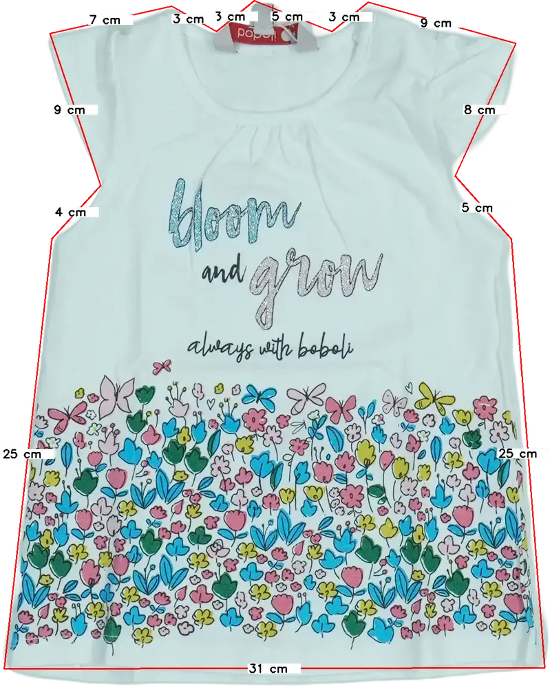 Fehér Boboli Tunika EU 80 / UK 9-12 hónap / US 12 hónap