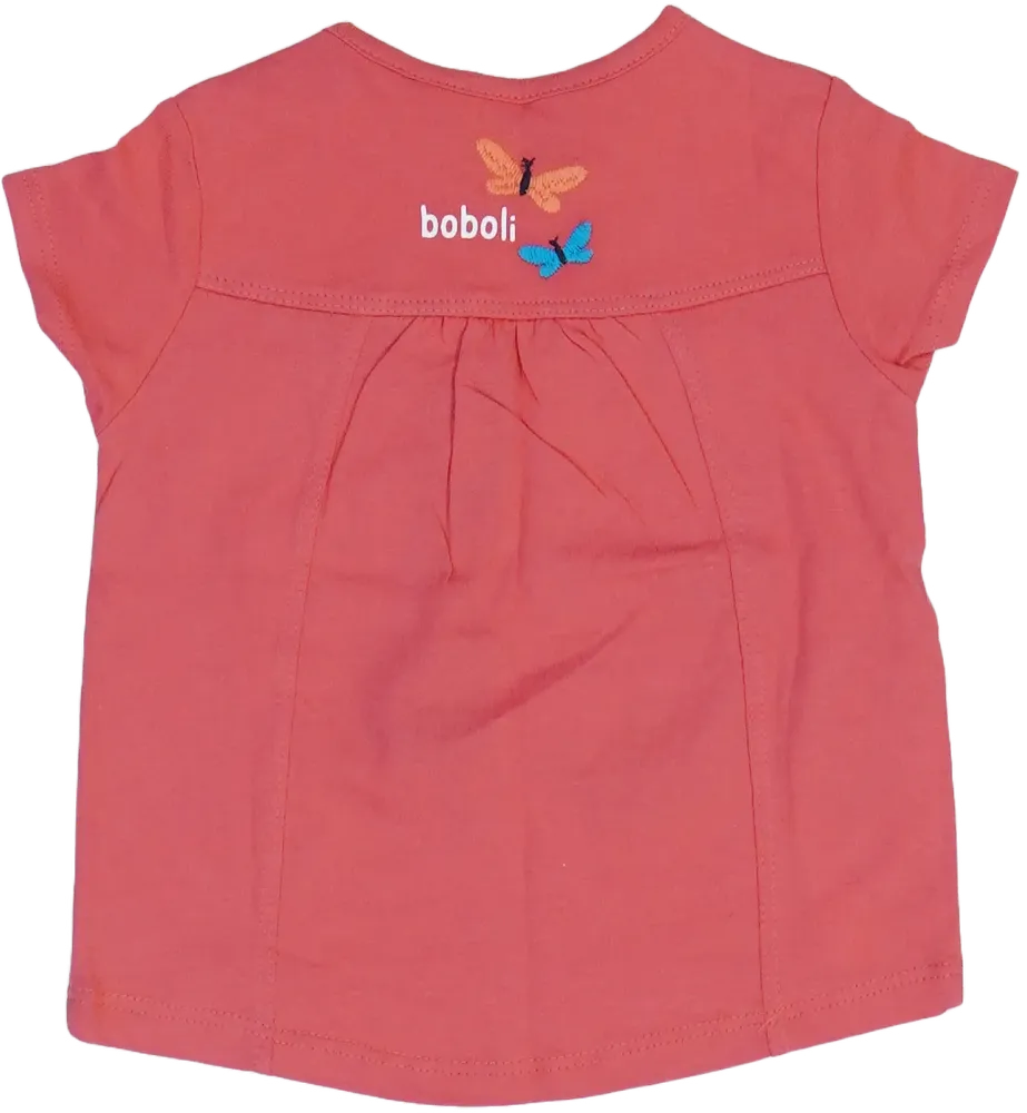 Piros Boboli Póló EU 80 / UK 9-12 hónap / US 12 hónap