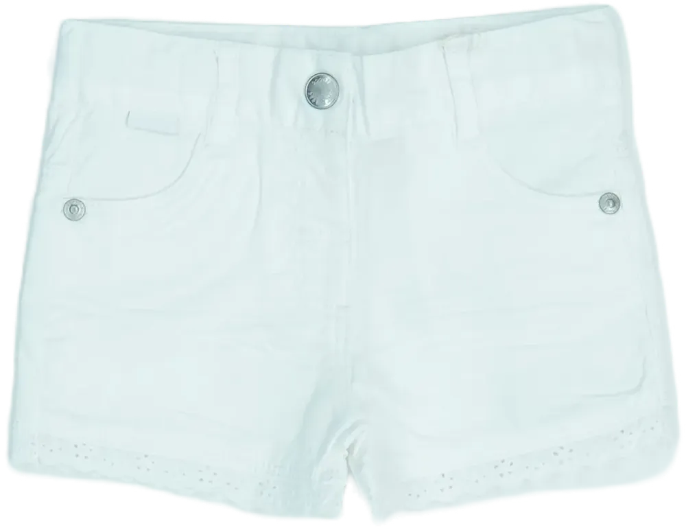 Fehér Boboli Rövidnadrág EU 80 / UK 9-12 hónap / US 12 hónap