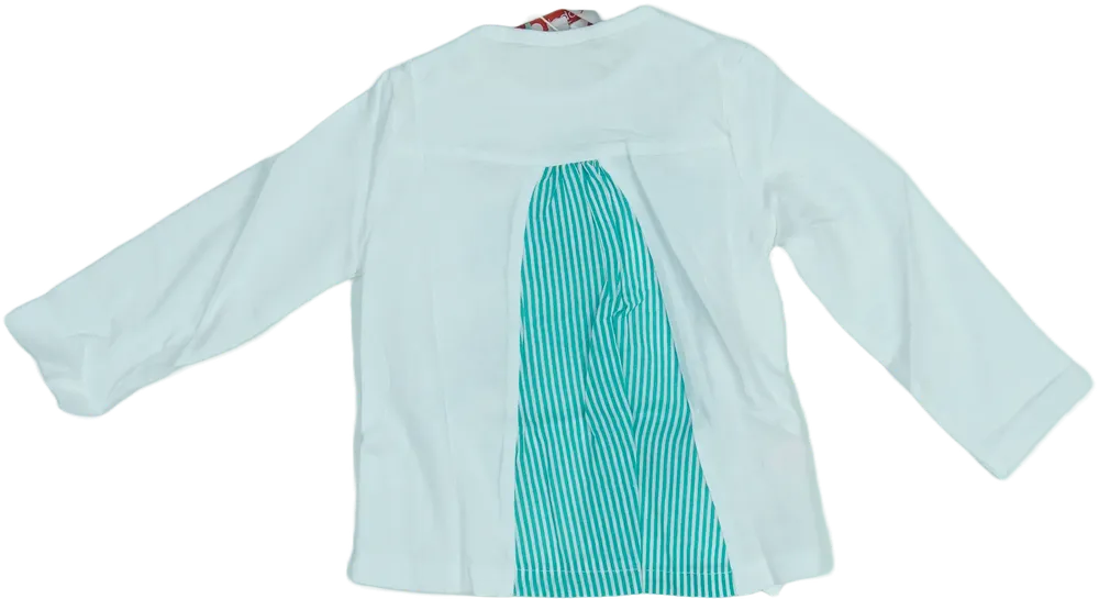 Fehér Boboli Hosszú ujjú felső EU 80 / UK 9-12 hónap / US 12 hónap