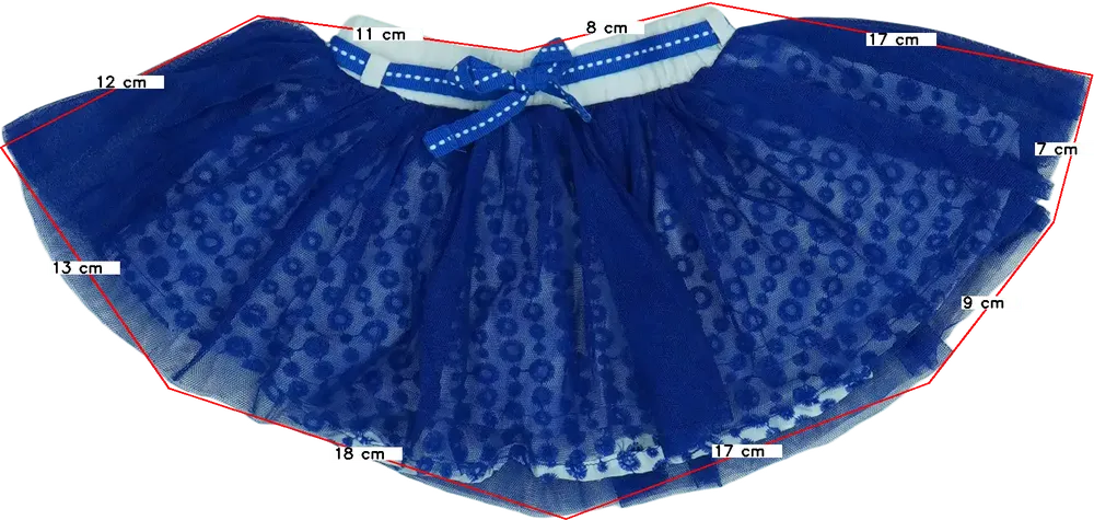 Kék Boboli Szoknya EU 68 / UK 3-6 hónap / US 3-6 hónap