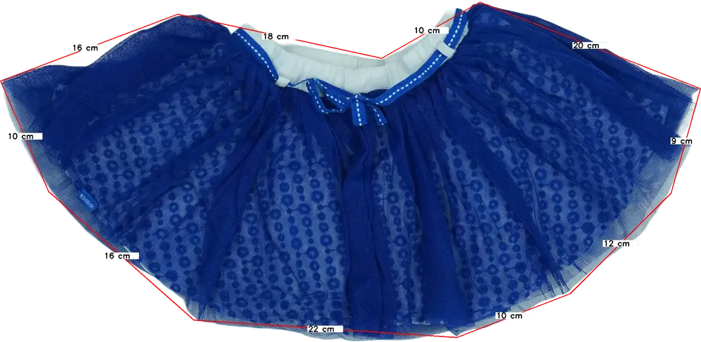 Kék Boboli Szoknya EU 92 / UK 2 év / US 2T