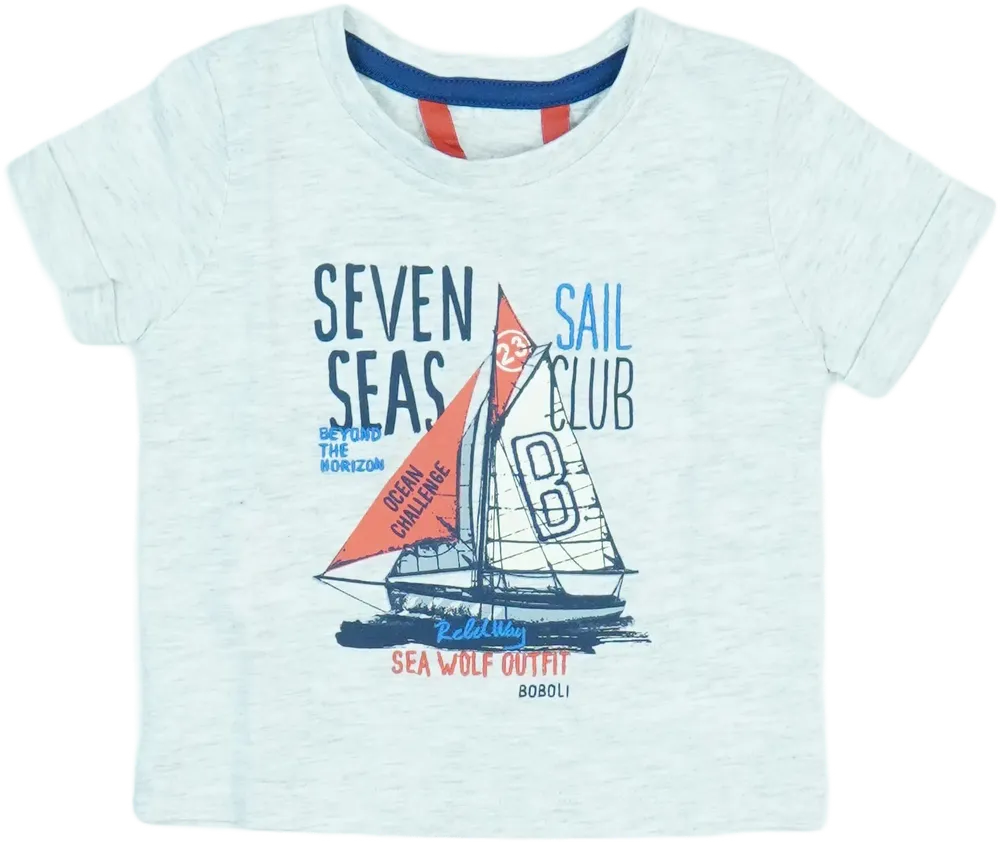 Szürke Boboli Póló EU 74 / UK 6-9 hónap / US 6-9 hónap