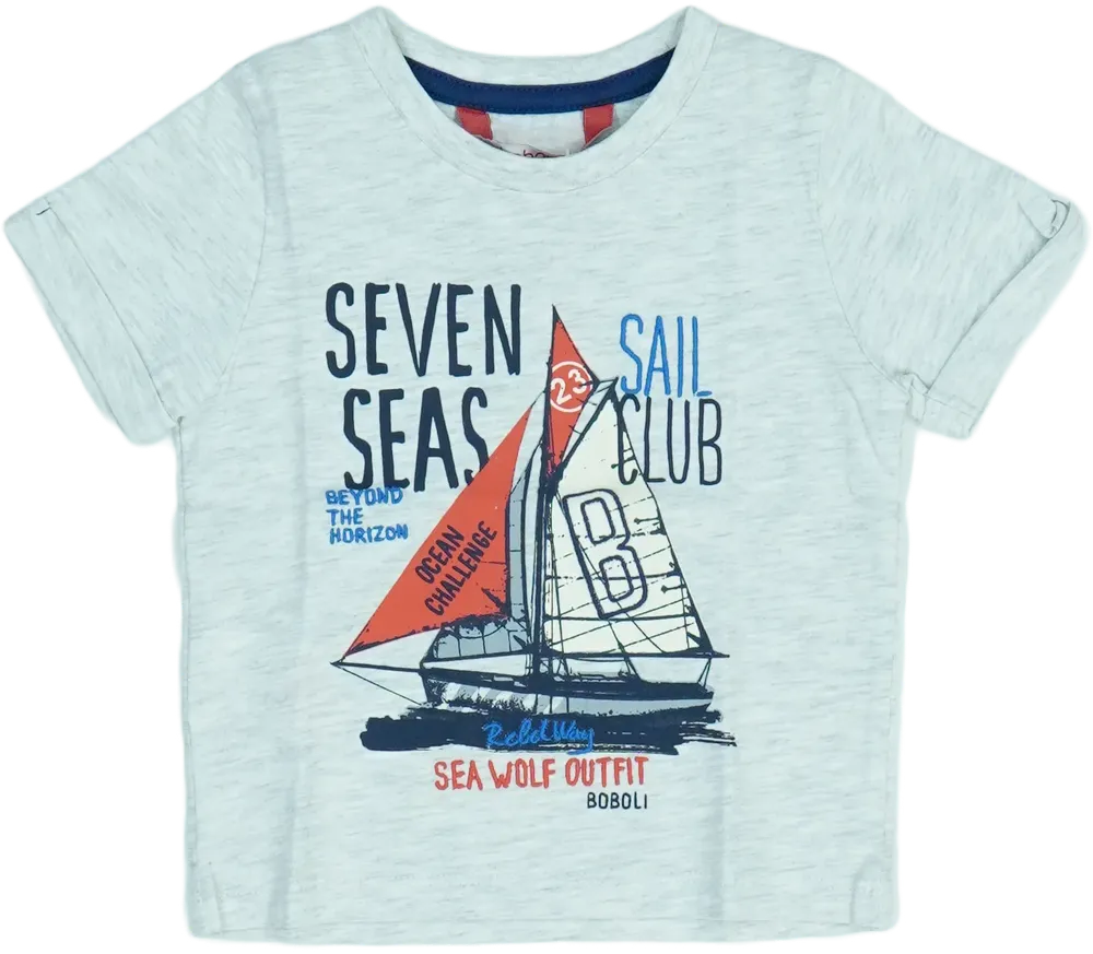 Szürke Boboli Póló EU 80 / UK 9-12 hónap / US 12 hónap