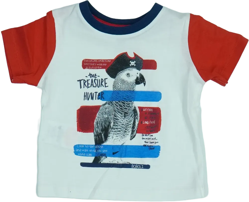 Fehér Boboli Póló EU 74 / UK 6-9 hónap / US 6-9 hónap