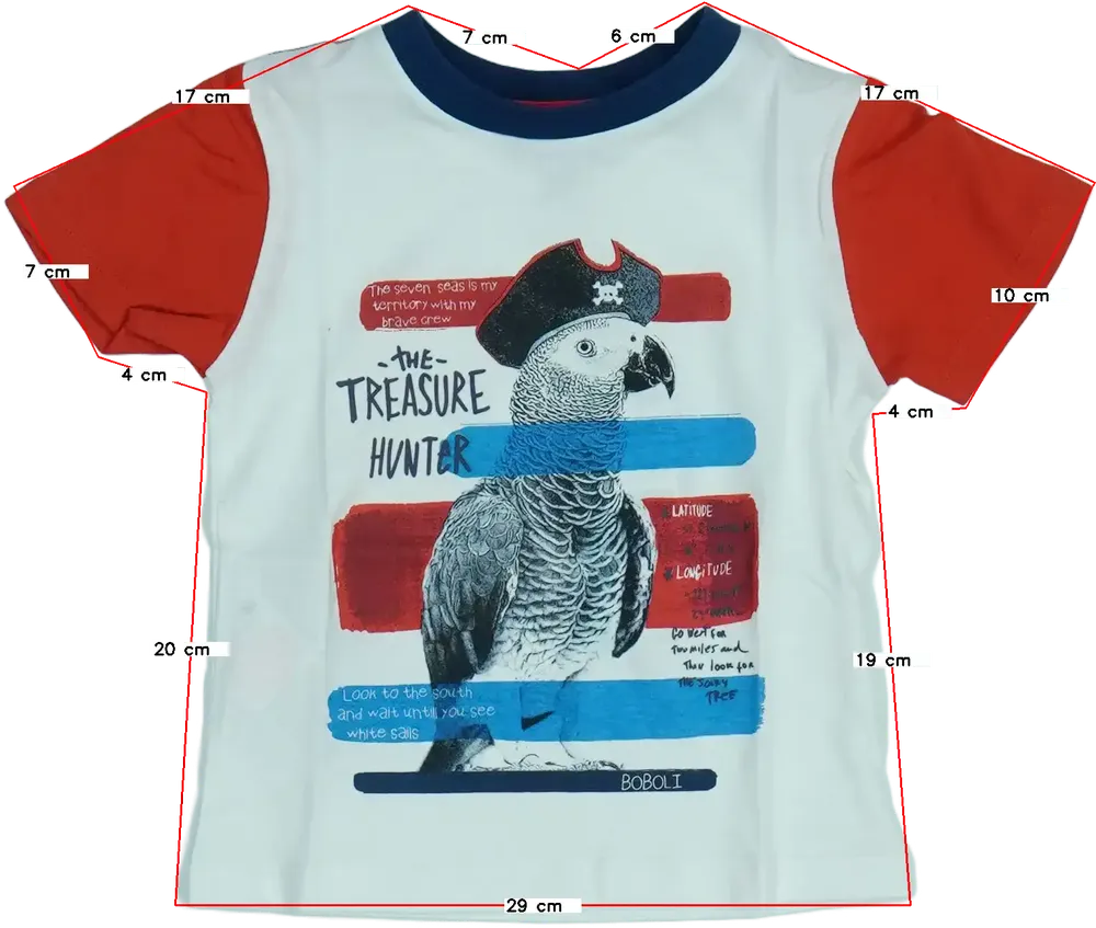 Fehér Boboli Póló EU 86 / UK 12-18 hónap / US 18 hónap