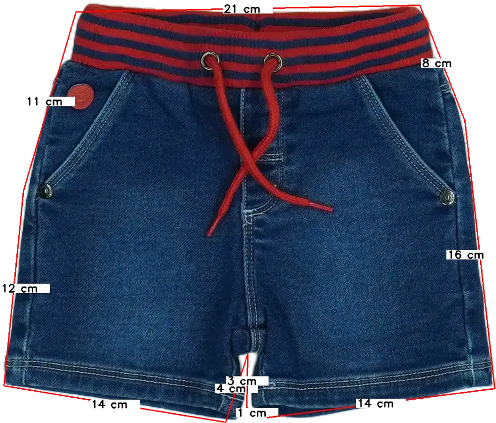 Kék Boboli Rövidnadrág EU 80 / UK 9-12 hónap / US 12 hónap