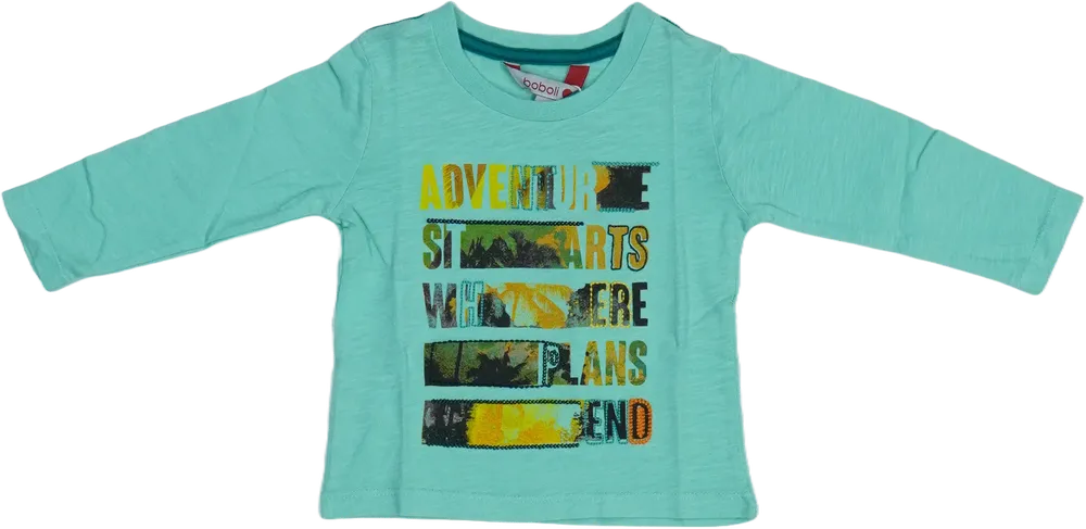 Kék Boboli Hosszú ujjú felső EU 74 / UK 6-9 hónap / US 6-9 hónap