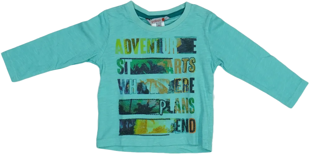 Kék Boboli Hosszú ujjú felső EU 80 / UK 9-12 hónap / US 12 hónap