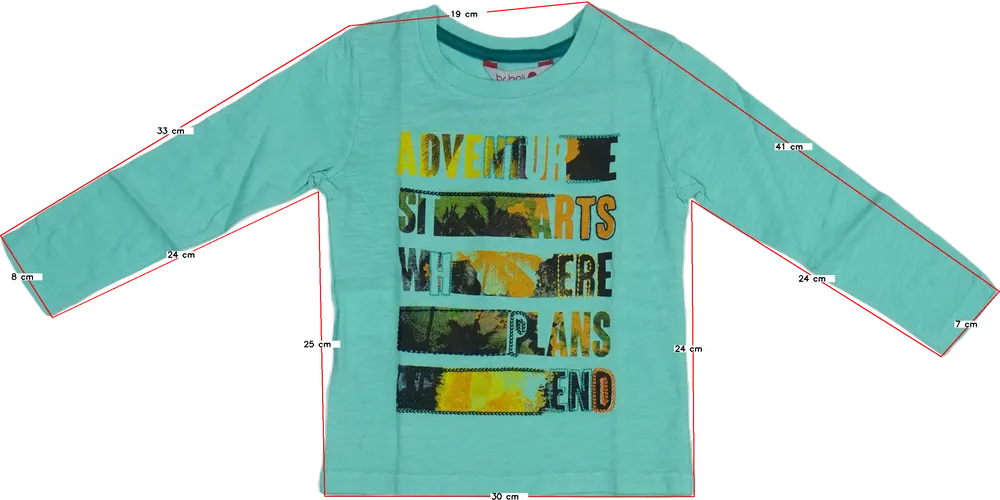 Kék Boboli Hosszú ujjú felső EU 92 / UK 2 év / US 2T