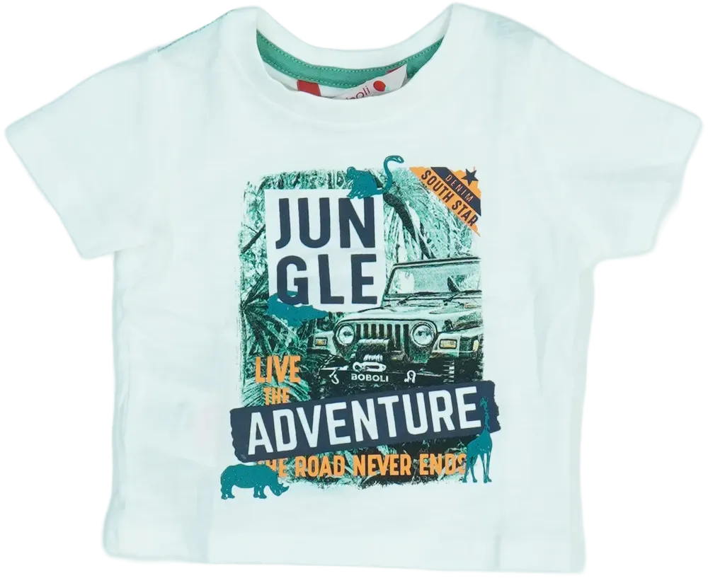 Fehér Boboli Póló EU 68 / UK 3-6 hónap / US 3-6 hónap