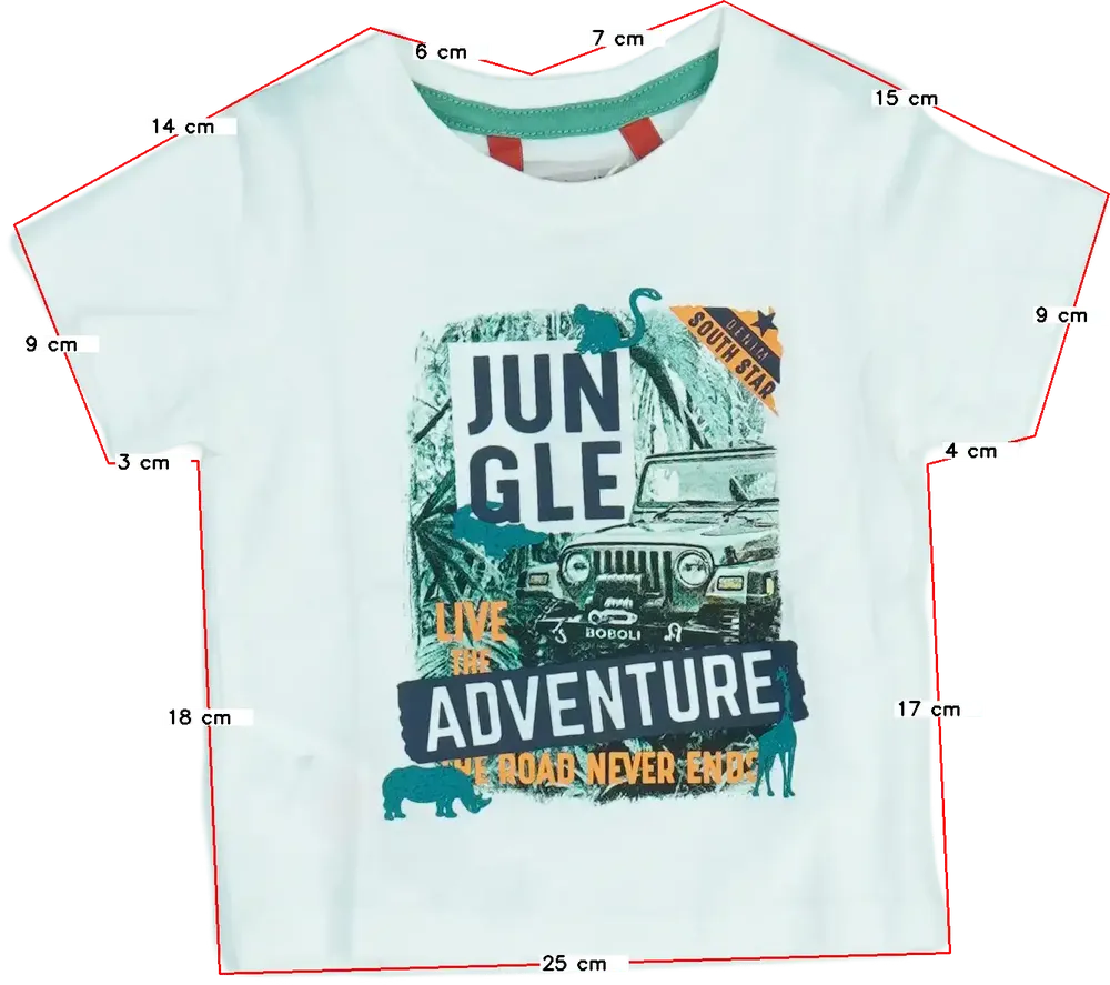 Fehér Boboli Póló EU 74 / UK 6-9 hónap / US 6-9 hónap