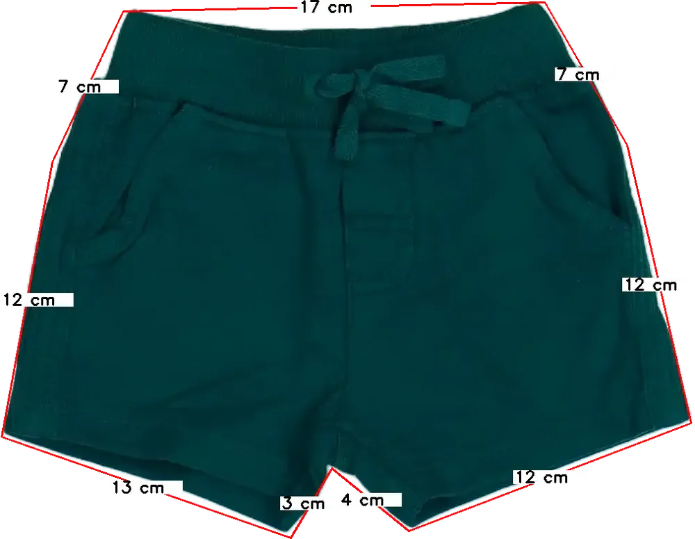 Zöld Boboli Rövidnadrág EU 68 / UK 3-6 hónap / US 3-6 hónap