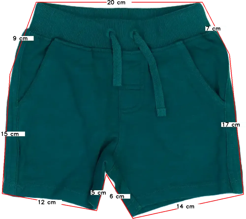 Zöld Boboli Rövidnadrág EU 80 / UK 9-12 hónap / US 12 hónap