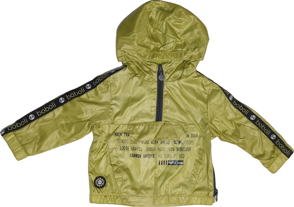 Zöld Boboli Széldzseki EU 74 / UK 6-9 hónap / US 6-9 hónap