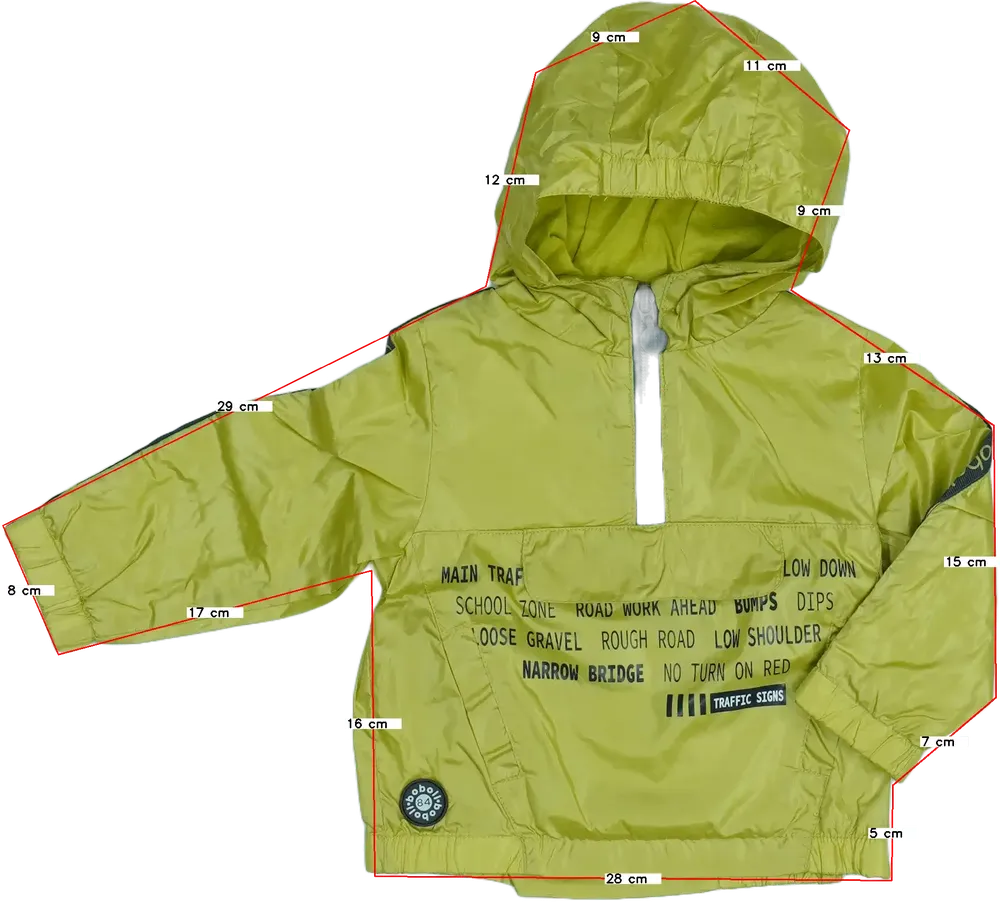 Zöld Boboli Széldzseki EU 80 / UK 9-12 hónap / US 12 hónap