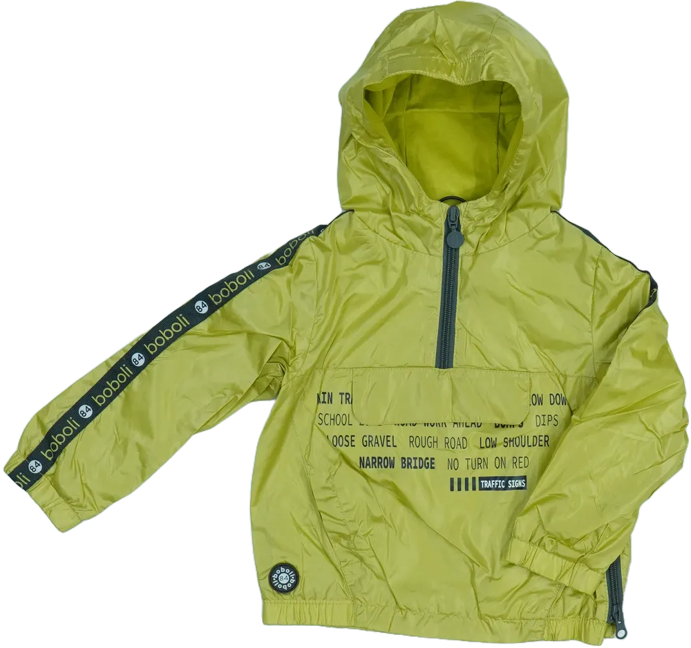 Zöld Boboli Széldzseki EU 92 / UK 2 év / US 2T