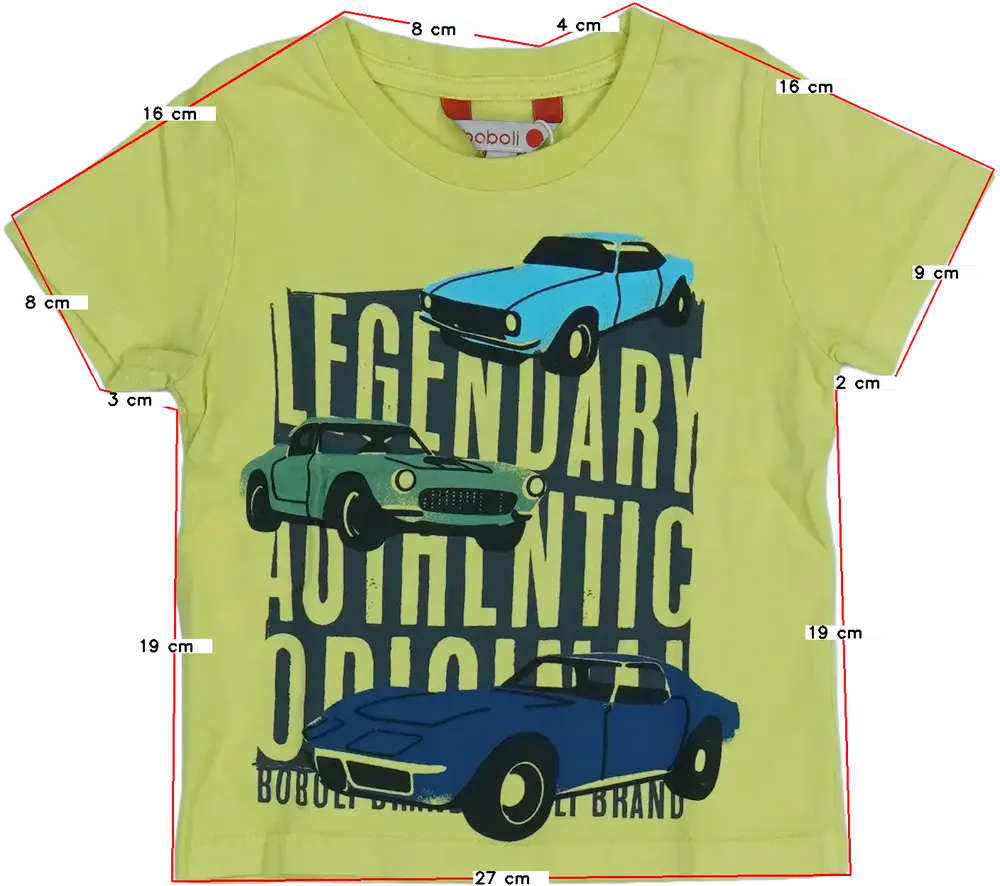 Zöld Boboli Póló EU 80 / UK 9-12 hónap / US 12 hónap