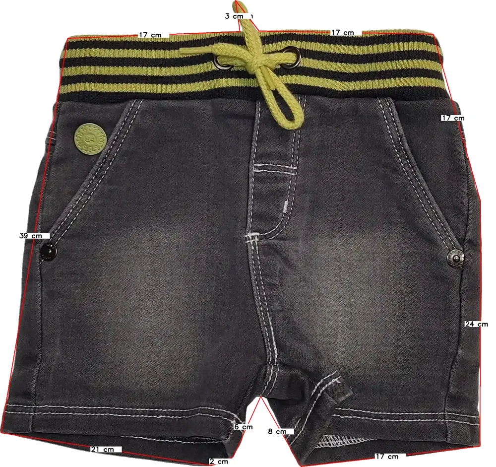 Szürke Boboli Rövidnadrág EU 68 / UK 3-6 hónap / US 3-6 hónap