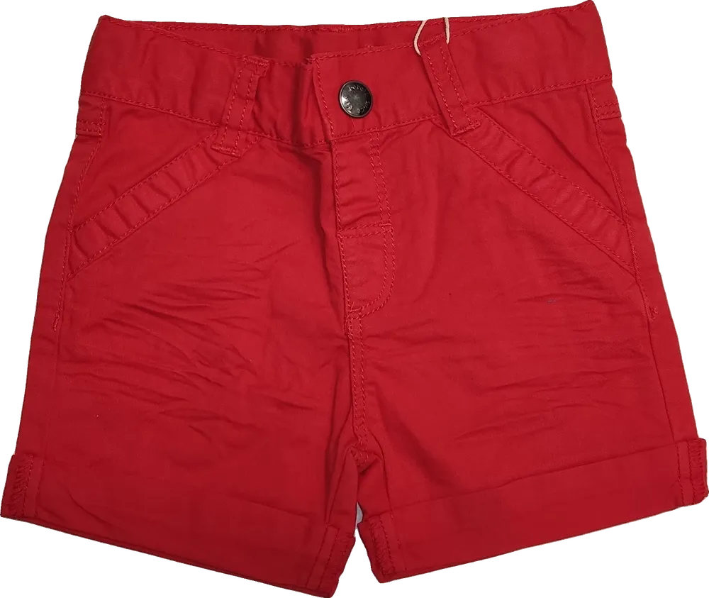 Piros Boboli Rövidnadrág EU 74 / UK 6-9 hónap / US 6-9 hónap