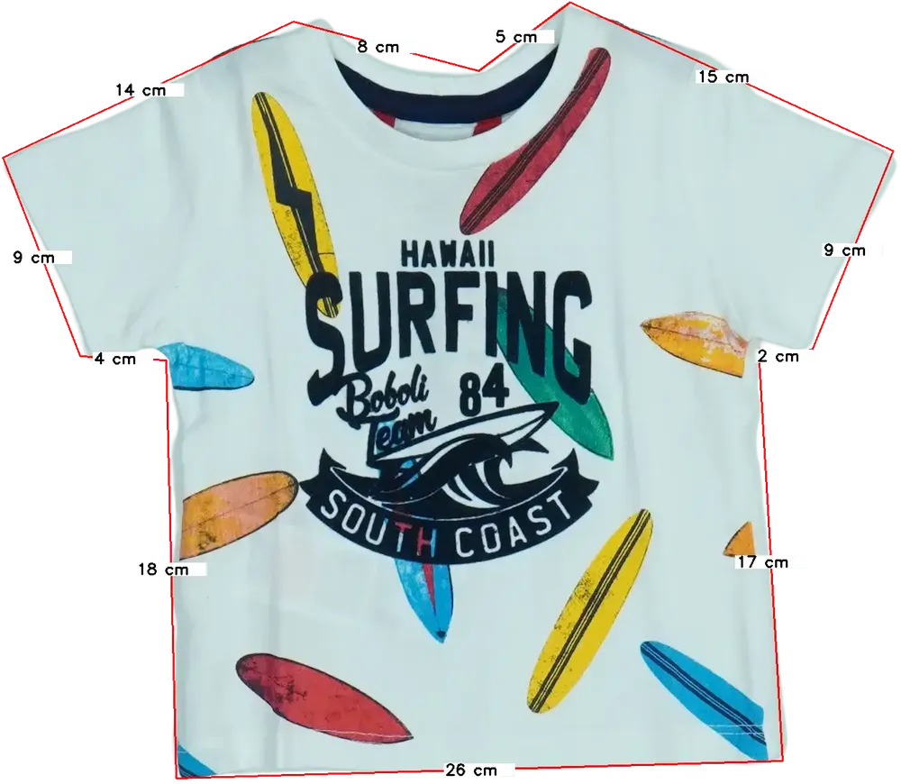 Fehér Boboli Póló EU 74 / UK 6-9 hónap / US 6-9 hónap