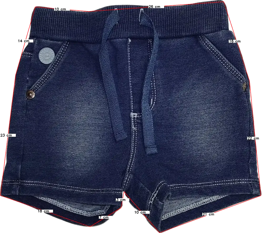 Kék Boboli Rövidnadrág EU 68 / UK 3-6 hónap / US 3-6 hónap