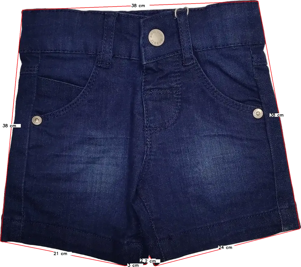 Kék Boboli Rövidnadrág EU 68 / UK 3-6 hónap / US 3-6 hónap