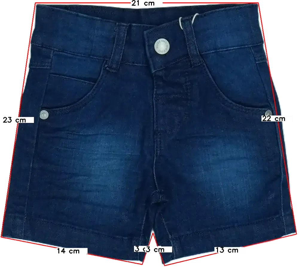 Kék Boboli Rövidnadrág EU 74 / UK 6-9 hónap / US 6-9 hónap