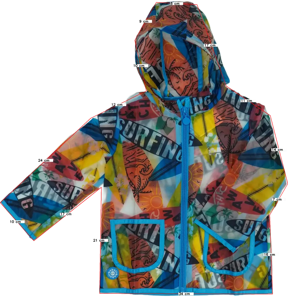 Többszínű Boboli Esőkabát EU 86 / UK 12-18 hónap / US 18 hónap