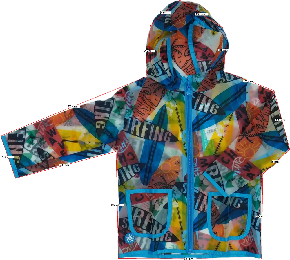 Többszínű Boboli Esőkabát EU 92 / UK 2 év / US 2T