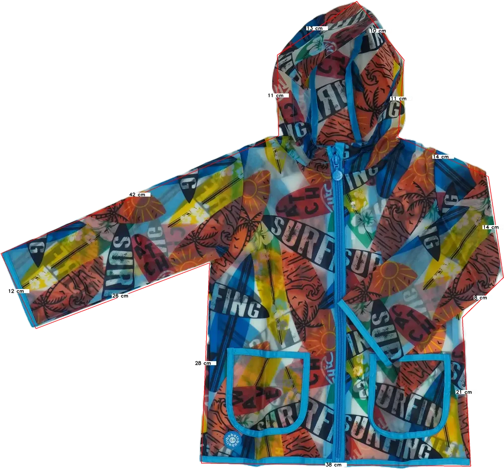 Többszínű Boboli Esőkabát EU 98 / UK 3 év / US 3T