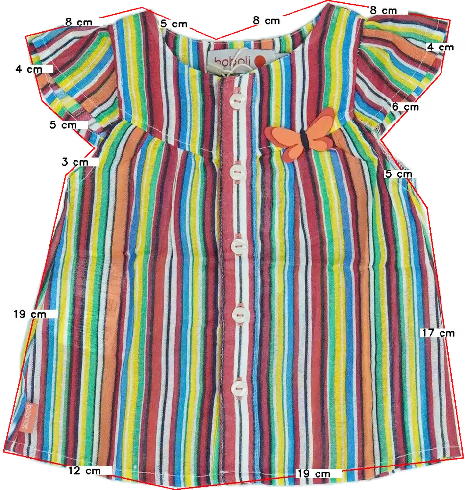 Többszínű Boboli Blúz EU 80 / UK 9-12 hónap / US 12 hónap