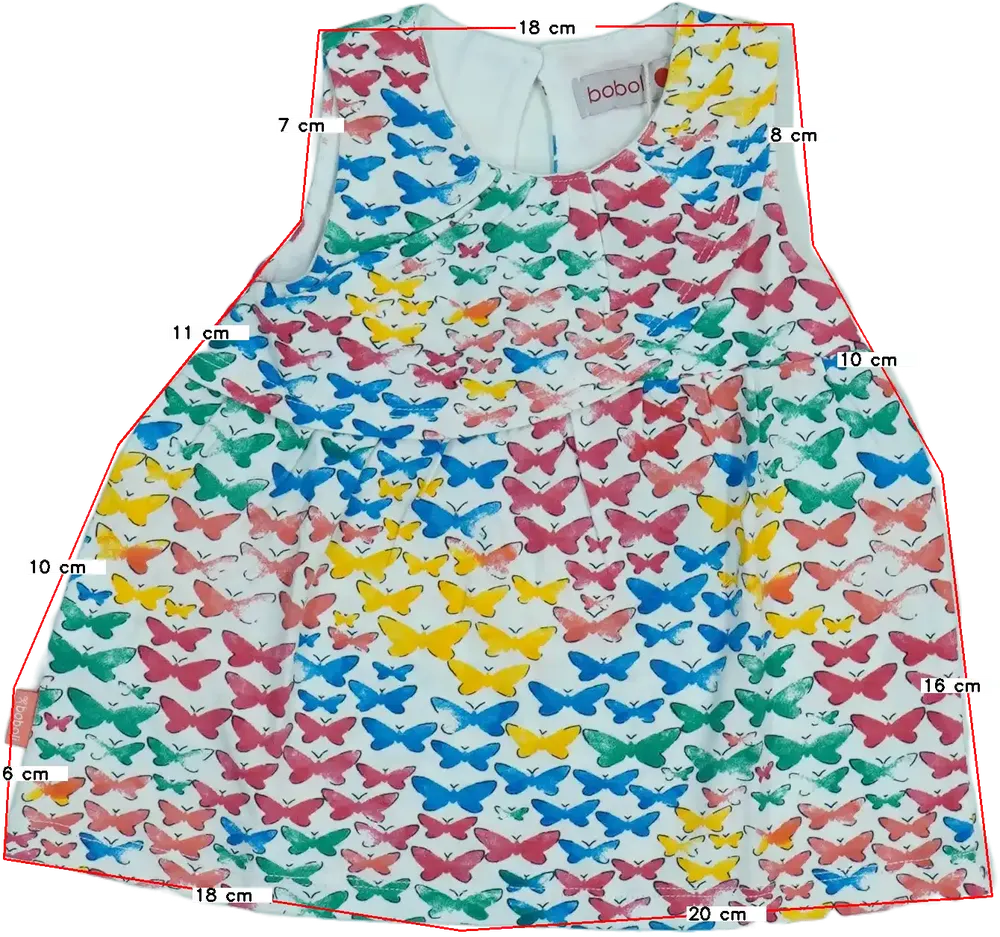 Fehér Boboli Ruha EU 74 / UK 6-9 hónap / US 6-9 hónap