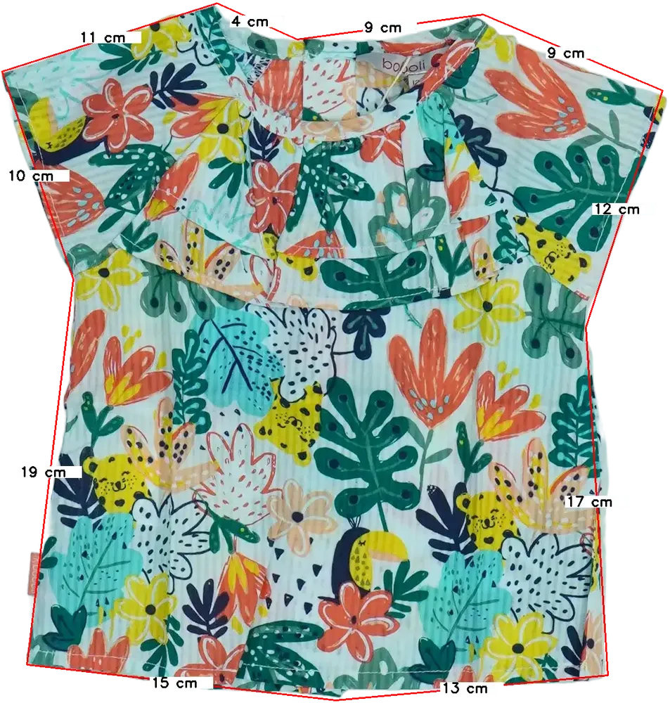 Többszínű Boboli Blúz EU 80 / UK 9-12 hónap / US 12 hónap