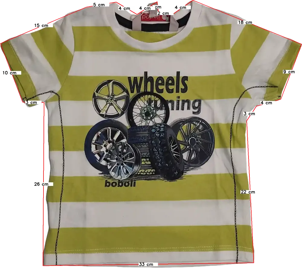 Fehér Boboli Póló EU 68 / UK 3-6 hónap / US 3-6 hónap