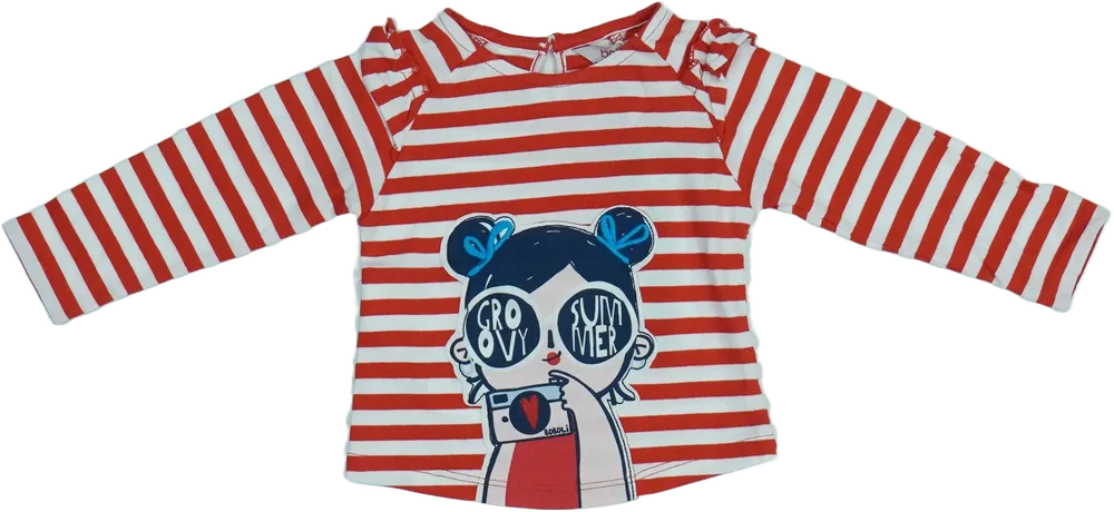 Fehér Boboli Hosszú ujjú felső EU 74 / UK 6-9 hónap / US 6-9 hónap