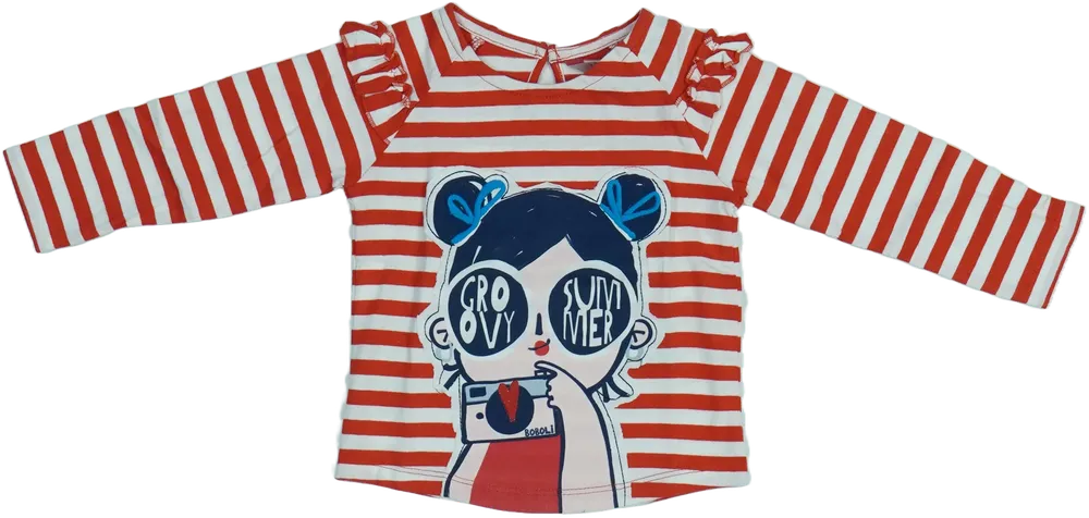 Fehér Boboli Hosszú ujjú felső EU 80 / UK 9-12 hónap / US 12 hónap