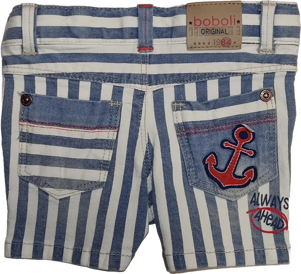 Fehér Boboli Rövidnadrág EU 68 / UK 3-6 hónap / US 3-6 hónap