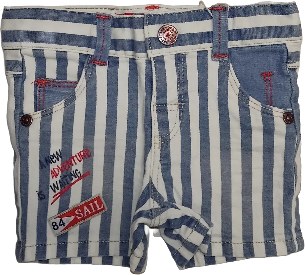 Fehér Boboli Rövidnadrág EU 68 / UK 3-6 hónap / US 3-6 hónap