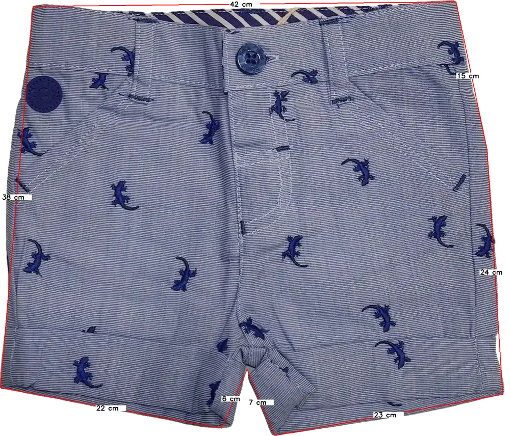 Kék Boboli Rövidnadrág EU 68 / UK 3-6 hónap / US 3-6 hónap