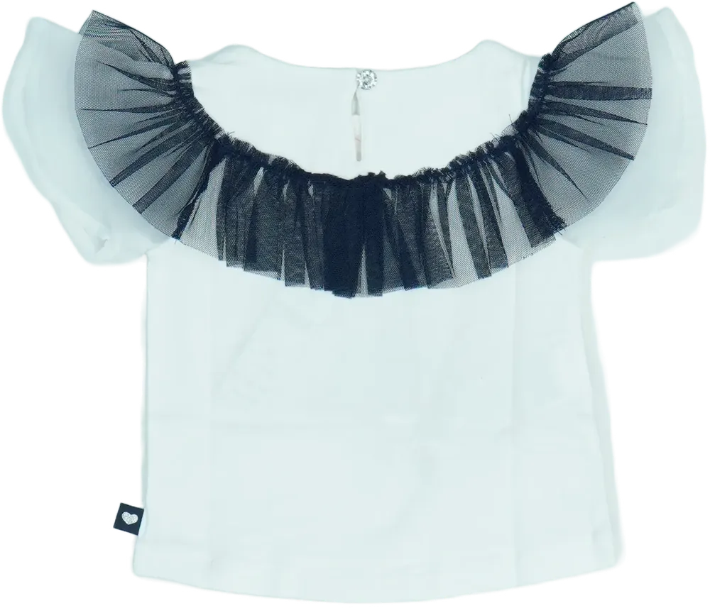 Fehér Boboli Póló EU 74 / UK 6-9 hónap / US 6-9 hónap