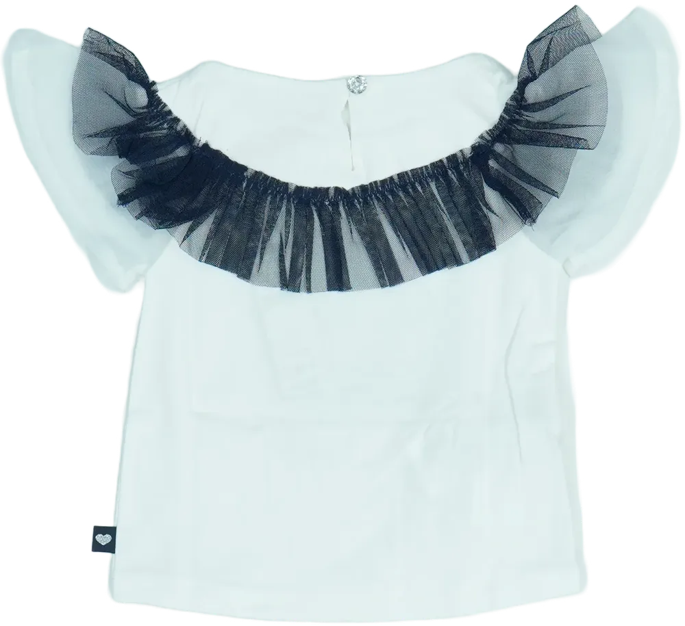 Fehér Boboli Póló EU 80 / UK 9-12 hónap / US 12 hónap