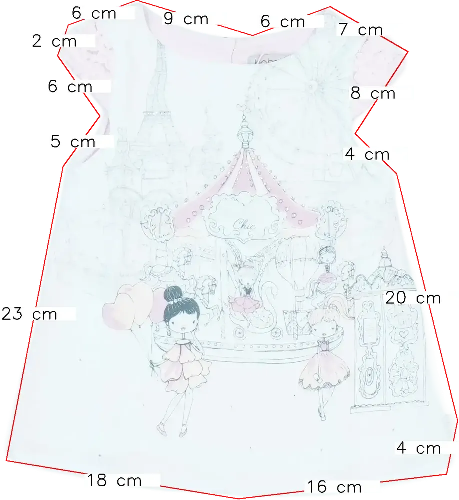 Rózsaszín Boboli Ruha EU 74 / UK 6-9 hónap / US 6-9 hónap