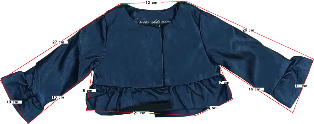 Kék Boboli Bőrkabát EU 68 / UK 3-6 hónap / US 3-6 hónap